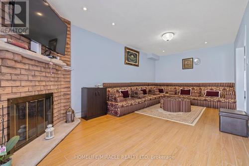 4867 Rathkeale Rd, Mississauga, ON - Indoor Photo Showing Other Room With Fireplace
