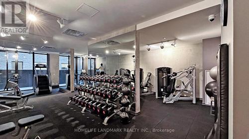 509 - 608 Richmond Street W, Toronto, ON - Indoor Photo Showing Gym Room