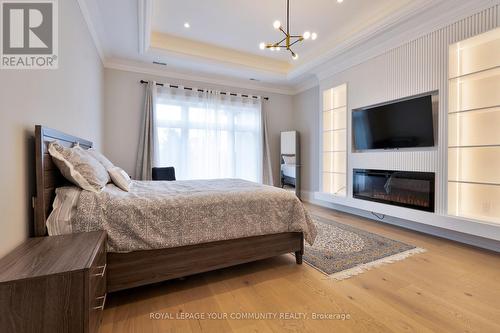 41 Edgar Ave, Richmond Hill, ON - Indoor Photo Showing Bedroom With Fireplace