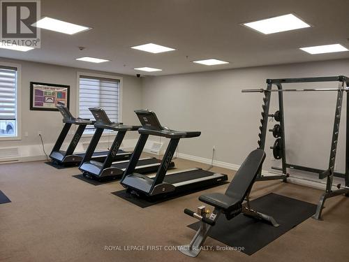 101 - 2300 Upper Middle Road W, Oakville, ON - Indoor Photo Showing Gym Room