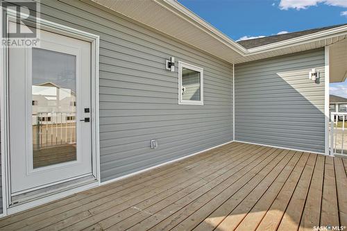 810 Weir Crescent, Warman, SK - Outdoor With Deck Patio Veranda With Exterior