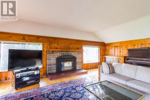 245 Victoria Avenue, Belleville, ON - Indoor Photo Showing Living Room With Fireplace