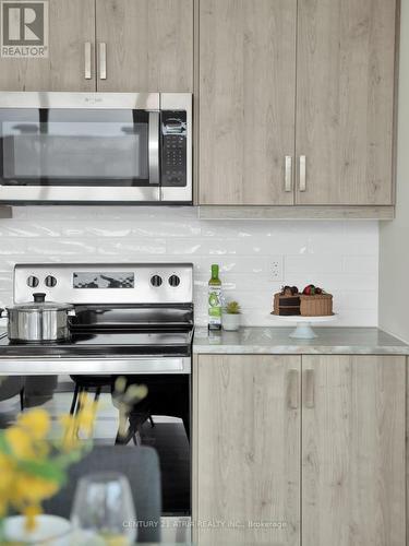 #308 -60 Charles St W, Kitchener, ON - Indoor Photo Showing Kitchen With Upgraded Kitchen