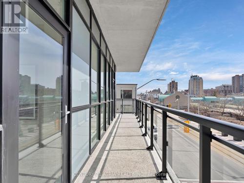308 - 60 Charles Street W, Kitchener, ON - Outdoor With Balcony With View With Exterior