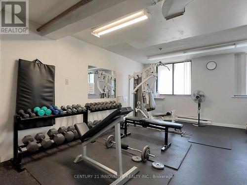 #203 -250 Jarvis St, Toronto, ON - Indoor Photo Showing Gym Room
