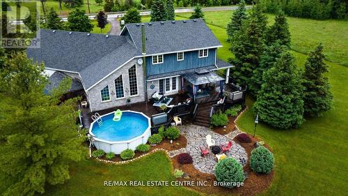 286194 County Rd 10 Road, Mono, ON - Outdoor With Above Ground Pool