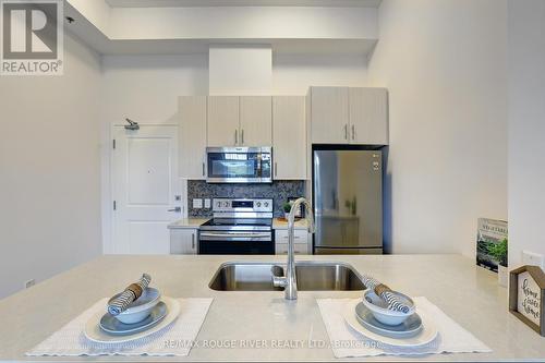 116 - 2490 Old Bronte Road, Oakville, ON - Indoor Photo Showing Kitchen With Double Sink