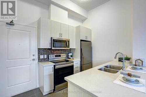 #116 -2490 Old Bronte Rd, Oakville, ON - Indoor Photo Showing Kitchen With Double Sink