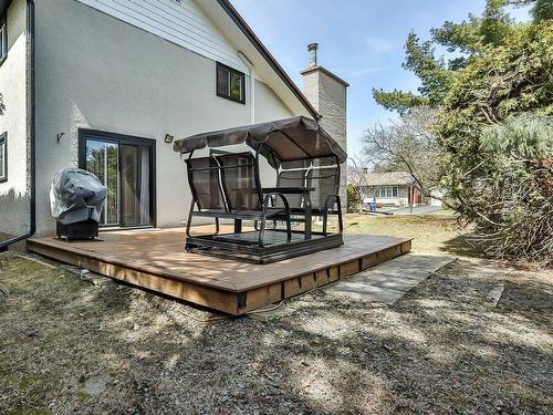 Backyard - 200 Rue Hillview, Gatineau (Gatineau), QC - Outdoor With Deck Patio Veranda With Exterior