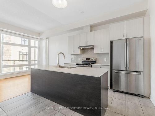 119 Carpaccio Ave, Vaughan, ON - Indoor Photo Showing Kitchen With Stainless Steel Kitchen With Upgraded Kitchen