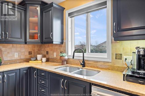 1384 Girard Drive, Lakeshore, ON - Indoor Photo Showing Kitchen With Double Sink
