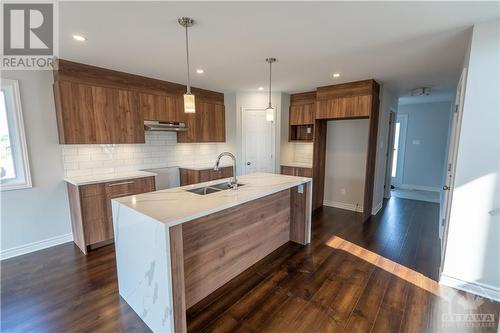 724 Walton Street, Cornwall, ON - Indoor Photo Showing Kitchen With Double Sink