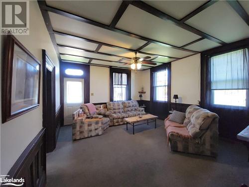 Large Living Room With 9 Foot Ceilings - 13 Main Street, Sundridge, ON - Indoor