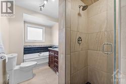 Main floor bathroom with shower - 