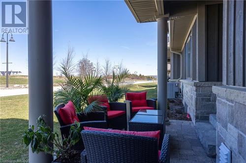 133 Hawthorn Crescent, Kemble, ON - Outdoor With Deck Patio Veranda With Exterior