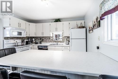 1109 Lake St, Sault Ste. Marie, ON - Indoor Photo Showing Kitchen With Double Sink