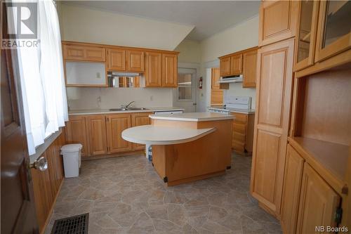 6 Aberdeen Street, Campbellton, NB - Indoor Photo Showing Kitchen With Double Sink