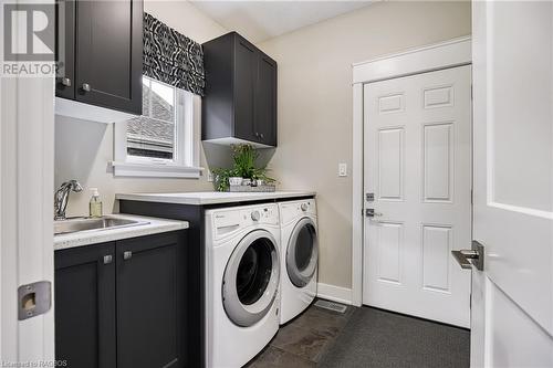 151 Cobble Beach Drive, Kemble, ON - Indoor Photo Showing Laundry Room