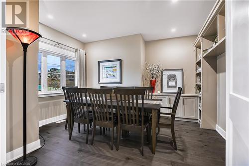 151 Cobble Beach Drive, Kemble, ON - Indoor Photo Showing Dining Room