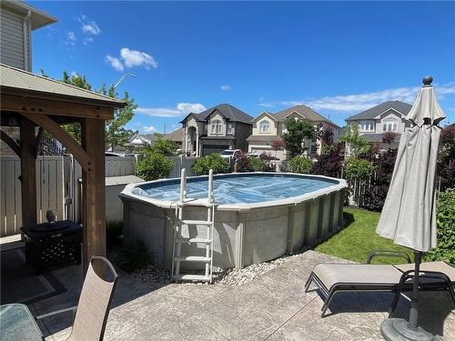 60 Springbreeze Heights, Hamilton, ON - Outdoor With Above Ground Pool
