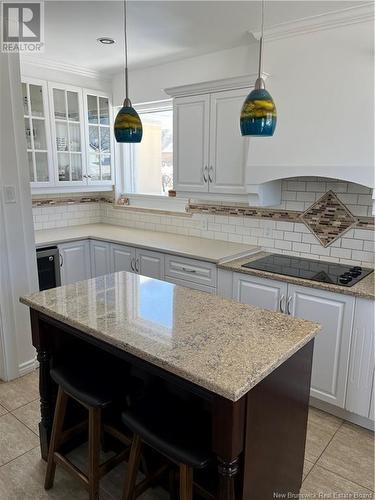 555 Riverside Drive, Bathurst, NB - Indoor Photo Showing Kitchen With Double Sink