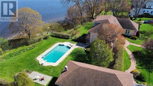 555 Riverside Drive, Bathurst, NB - Outdoor With In Ground Pool