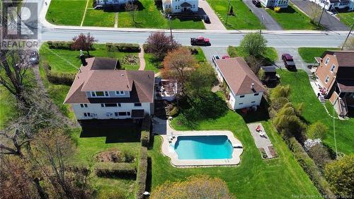 555 Riverside Drive, Bathurst, NB - Outdoor With In Ground Pool With View