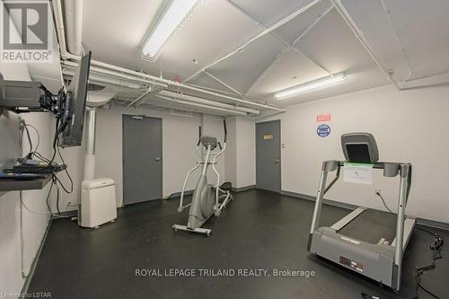 #204 -155 Kent St, London, ON - Indoor Photo Showing Gym Room
