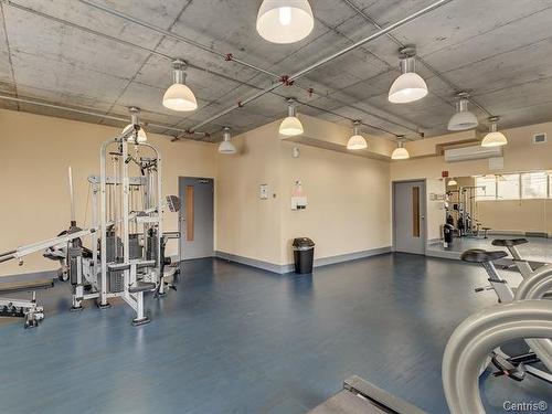 Salle d'exercice - 1023-1235 Rue Bishop, Montréal (Ville-Marie), QC - Indoor Photo Showing Gym Room