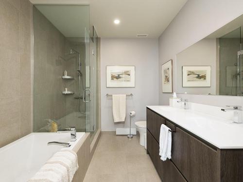 Ensuite bathroom - 106-36 Ch. Du Bord-Du-Lac-Lakeshore, Pointe-Claire, QC - Indoor Photo Showing Bathroom