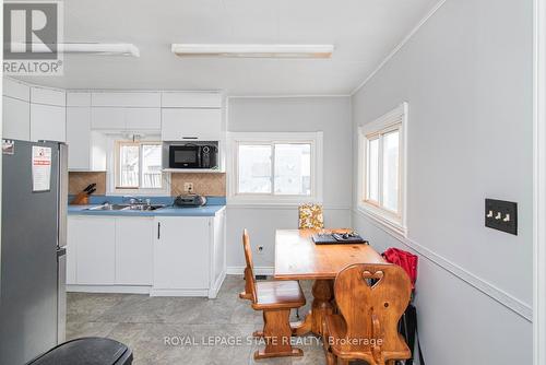 8 Merchison Ave, Hamilton, ON - Indoor Photo Showing Kitchen With Double Sink