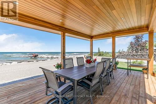 5 Monica Rd, Tiny, ON - Outdoor With Body Of Water With Deck Patio Veranda With View With Exterior