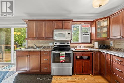 3 Campbell St, Kawartha Lakes, ON - Indoor Photo Showing Kitchen With Double Sink