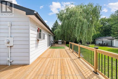 3 Campbell St, Kawartha Lakes, ON - Outdoor With Deck Patio Veranda With Exterior