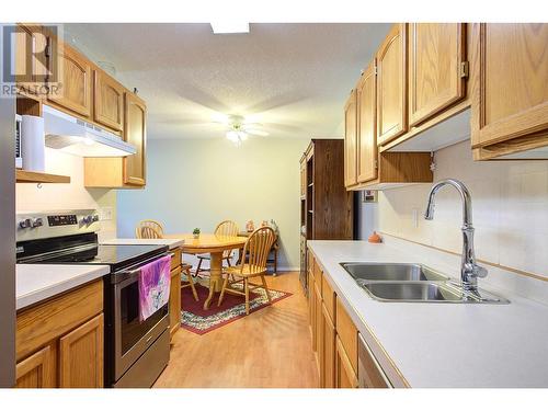 211 Kildonan Avenue Unit# 213, Enderby, BC - Indoor Photo Showing Kitchen With Double Sink