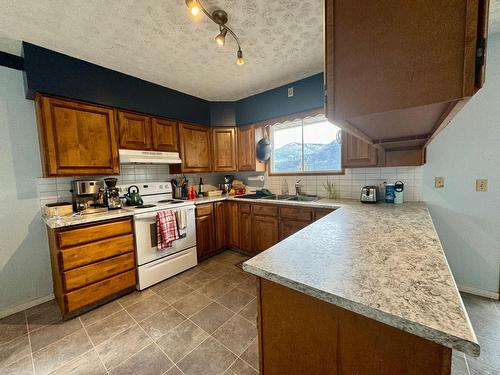 906 Innes Street, Nelson, BC - Indoor Photo Showing Kitchen With Double Sink