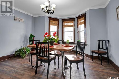 454 Fairford Street E, Moose Jaw, SK - Indoor Photo Showing Dining Room