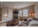 7600 Cottonwood Drive Unit# 206, Osoyoos, BC  - Indoor Photo Showing Living Room With Fireplace 