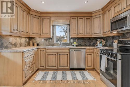 23 Wilhelm St, Kitchener, ON - Indoor Photo Showing Kitchen With Double Sink