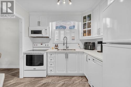#202 -23 Main St, Hamilton, ON - Indoor Photo Showing Kitchen With Double Sink