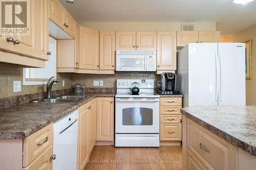 30 Illinois Crescent, Wasaga Beach, ON - Indoor Photo Showing Kitchen With Double Sink