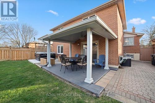 3424 Charmaine Heights, Mississauga, ON - Outdoor With Deck Patio Veranda With Exterior
