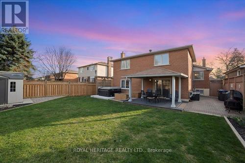 3424 Charmaine Heights, Mississauga, ON - Outdoor With Deck Patio Veranda With Backyard With Exterior