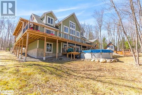 123 Keefer Street, Haliburton, ON - Outdoor With Above Ground Pool