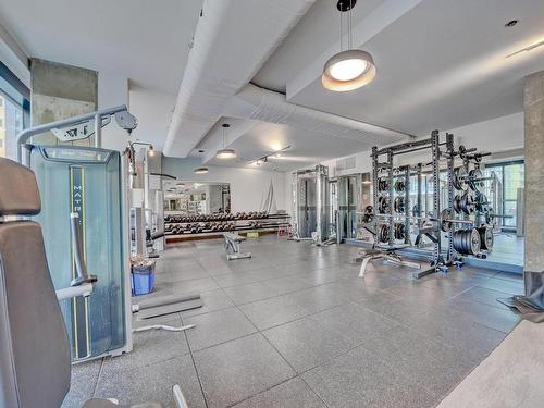 Exercise room - 506-1500 Rue Des Bassins, Montréal (Le Sud-Ouest), QC - Indoor Photo Showing Gym Room