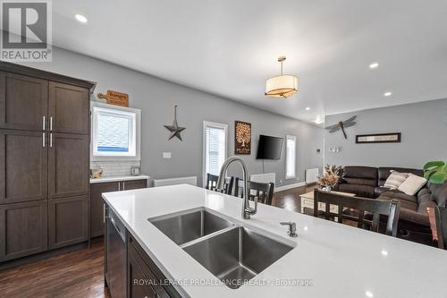 #A & B -10 Lehtinen Cres, Belleville, ON - Indoor Photo Showing Kitchen With Double Sink