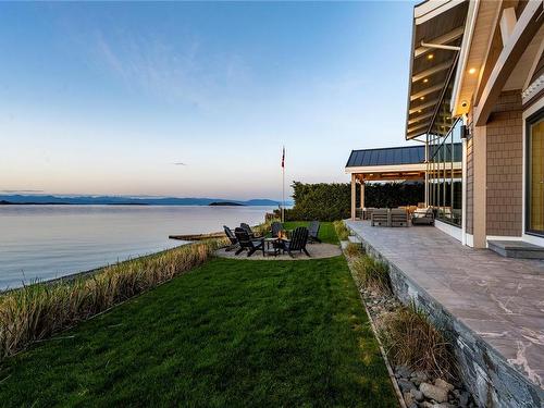 7144 Eby Rd, Lantzville, BC - Outdoor With Body Of Water With View