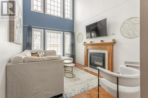 64 - 10 Rossmore Court, London, ON - Indoor Photo Showing Living Room With Fireplace