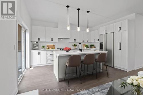 9 Santa Barbara Lane, Halton Hills, ON - Indoor Photo Showing Kitchen With Upgraded Kitchen