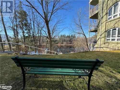 a spot to soak in the views - 31 Dairy Lane Unit# 102, Huntsville, ON - Outdoor